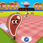 Google Doodle Baseball
